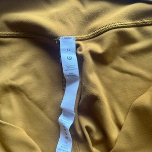 I am selling olive green Lululemon leggings
